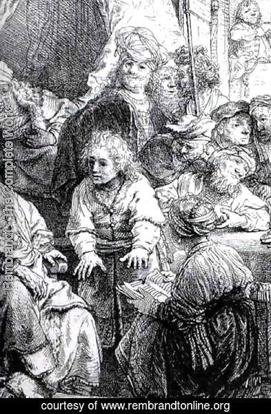 Rembrandt - joseph Racontant Ses Songes,louvre 1638