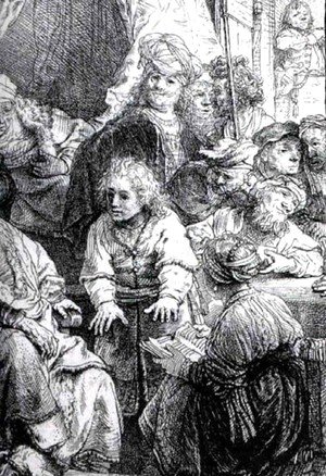 Rembrandt - joseph Racontant Ses Songes,louvre 1638