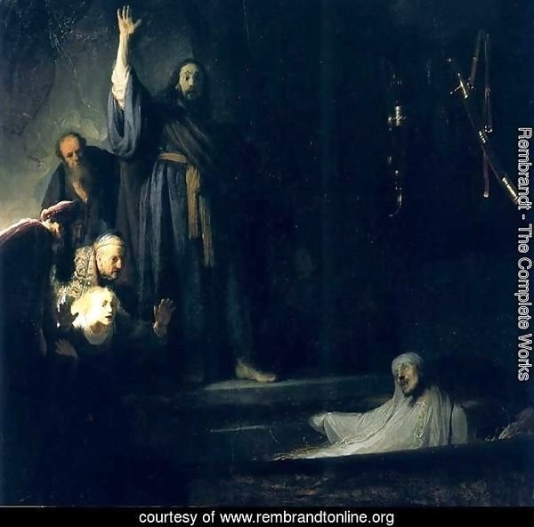 La Resurrection De Lazare,los Angeles 1631