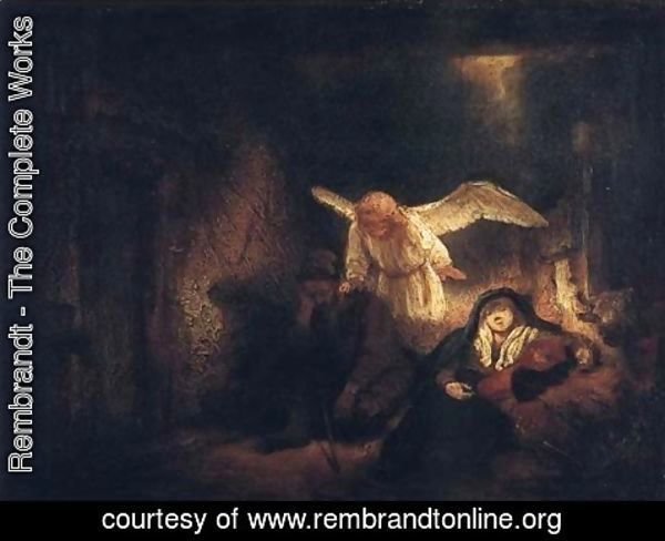 Rembrandt - Le Songe De Joseph,berlin 1645
