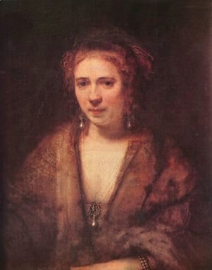 Rembrandt - Portrait of Hendrickje Stoffels