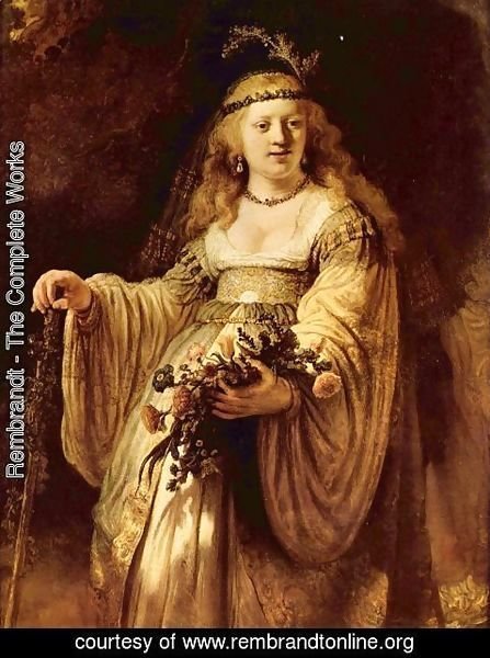 Rembrandt - Portrait of Saskia