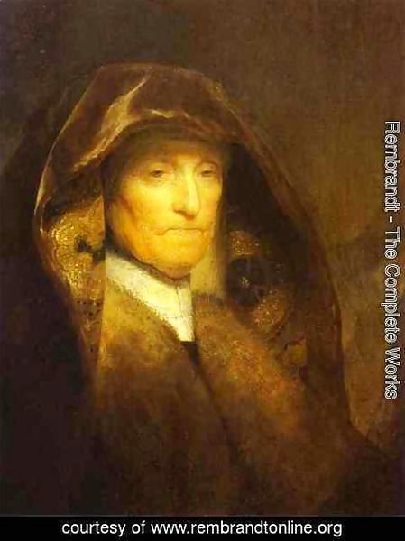 Rembrandt - Portrait of the Artist's Mother