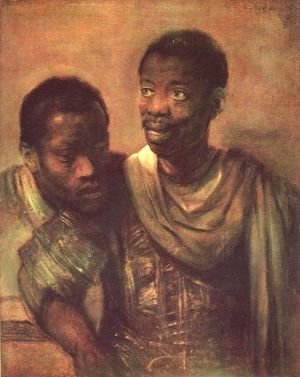 Rembrandt - Two Negroes