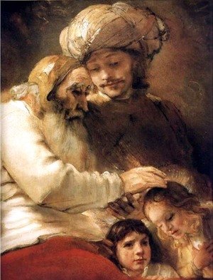 Rembrandt - Jacob Benissant Le Fils De Joseph Detail,kassel 1656