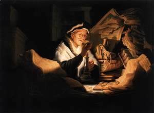 Rembrandt - The Money Changer