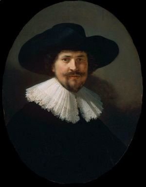 Rembrandt - Portrait of a Man in a Black Hat