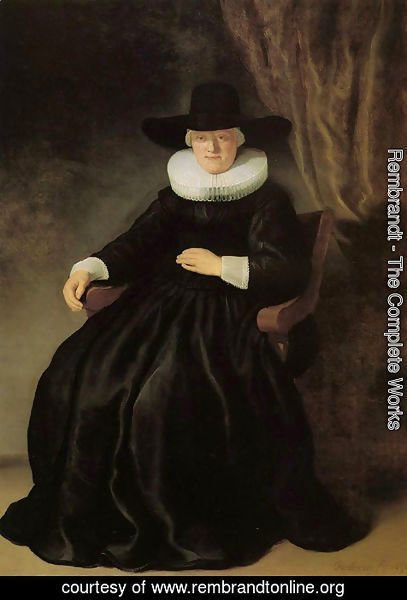 Rembrandt - Mevr Johannes Elison