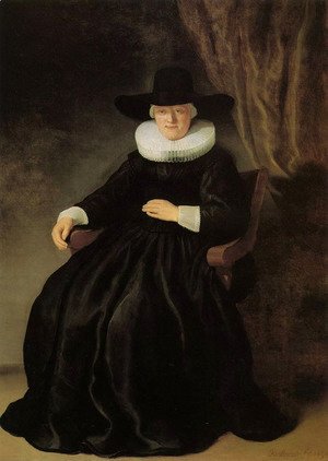 Rembrandt - Mevr Johannes Elison