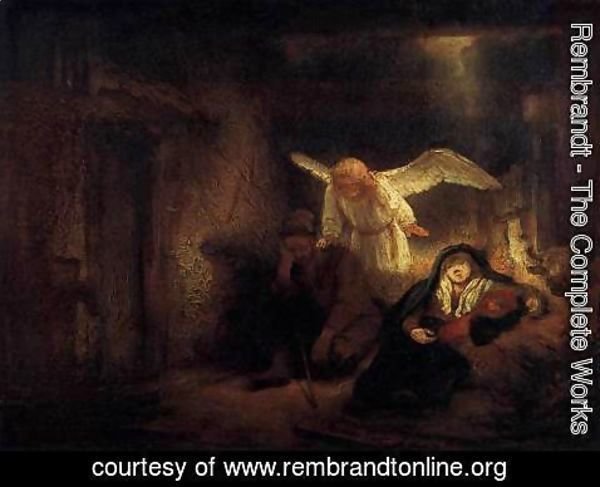 Rembrandt - Joseph's Dream