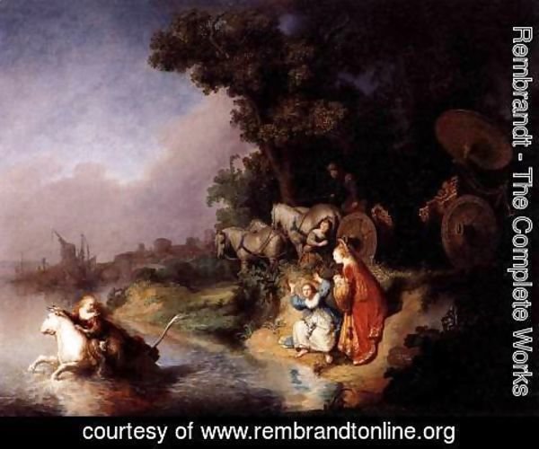 Rembrandt - The Abduction of Europa