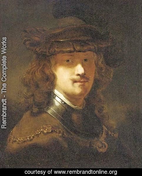 Portrait of Rembrandt, half-length