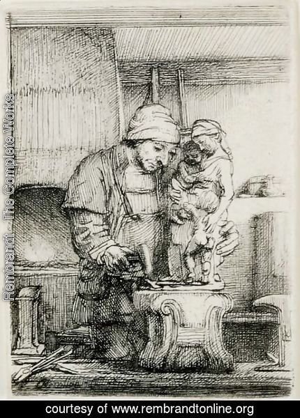 Rembrandt - A Goldsmith
