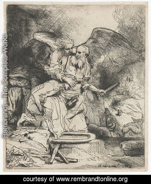 Rembrandt - Abraham's Sacrifice