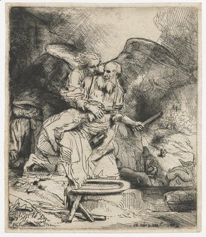 Rembrandt - Abraham's Sacrifice