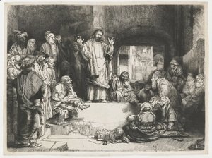 Christ Preaching  ('La Petite Tombe')