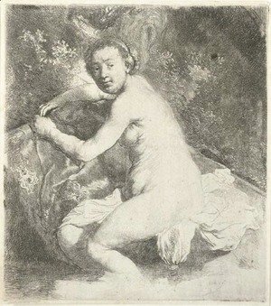 Rembrandt - Diana at the Bath