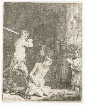 Rembrandt - The Beheading of Saint John the Baptist