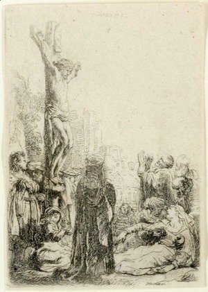 Rembrandt - The Crucifixion Small Plate
