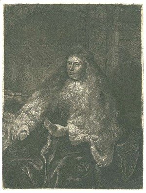 Rembrandt - The great Jewish Bride 3