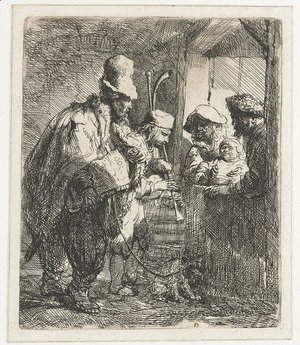 The strolling Musicians