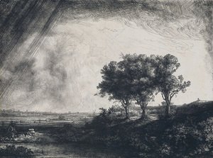 Rembrandt - The Three Trees