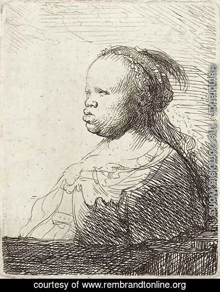 Rembrandt - The White Negress