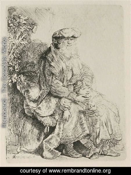 Rembrandt - Abraham And Isaac 2