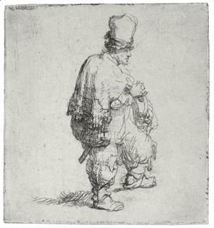 Rembrandt - Polander Standing With Arms Folded