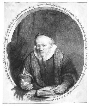 Rembrandt - Jan Cornelis Sylvius, Preacher 2