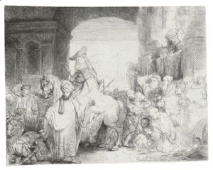 Rembrandt - The Triumph Of Mordecai 2