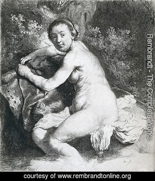 Rembrandt - Diana At The Bath 2