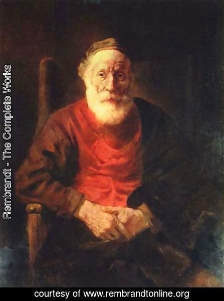 Rembrandt - Old man in the armchair