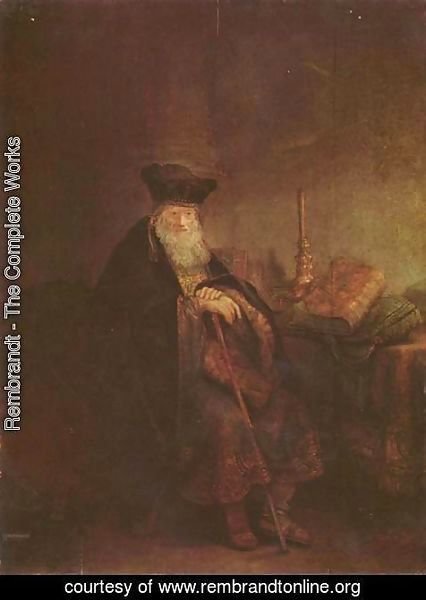 Rembrandt - Biblical figure