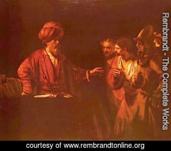Rembrandt - The centurion Cornelius