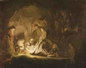 Rembrandt - Entombment