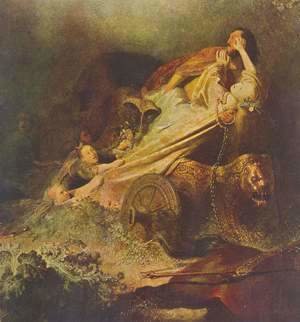 Rembrandt - Rape of Proserpine