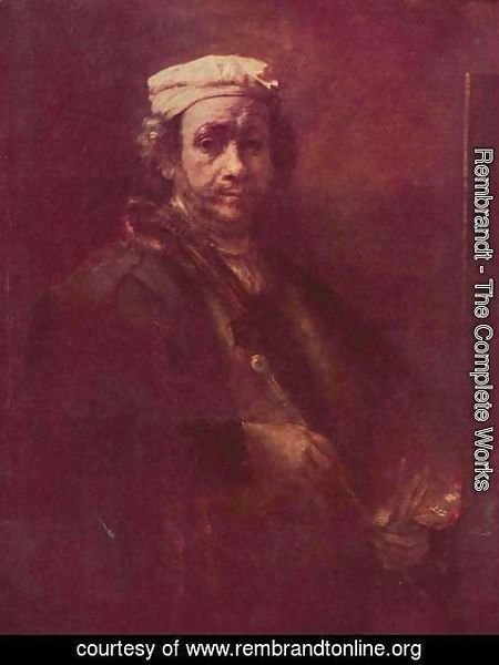 Rembrandt - Self Portrait 17