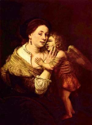 Rembrandt - Venus and Cupid