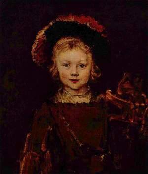 Portrait of a boy (Titus, Rembrandt's son)