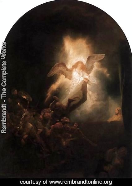 Rembrandt - The Resurrection of Christ
