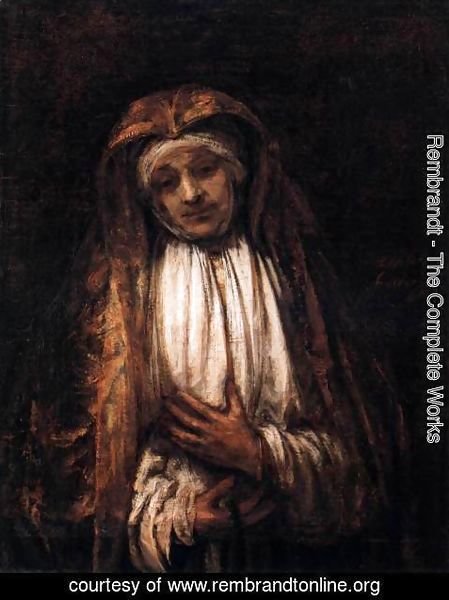 Rembrandt - Virgin of Sorrows