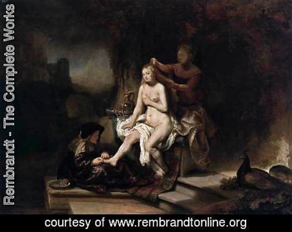 Rembrandt - The Toilet of Bathsheba