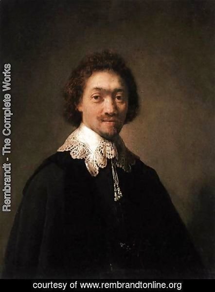 Rembrandt - Maurits Huygens, Secretary of the Council of State