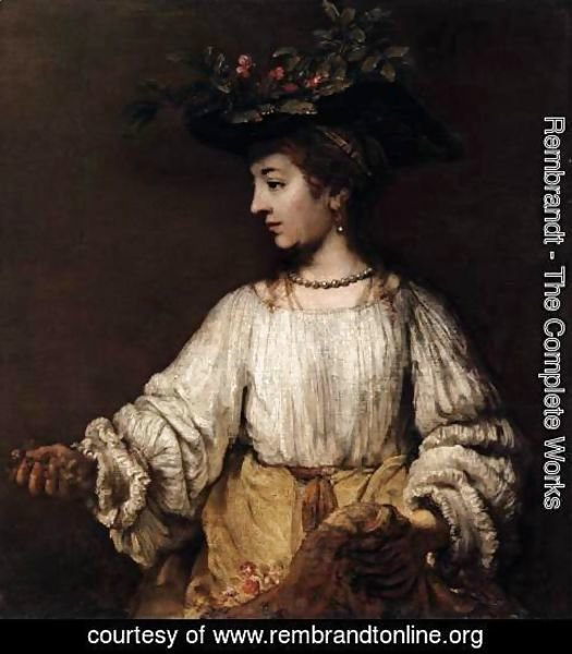Rembrandt - Flora 2