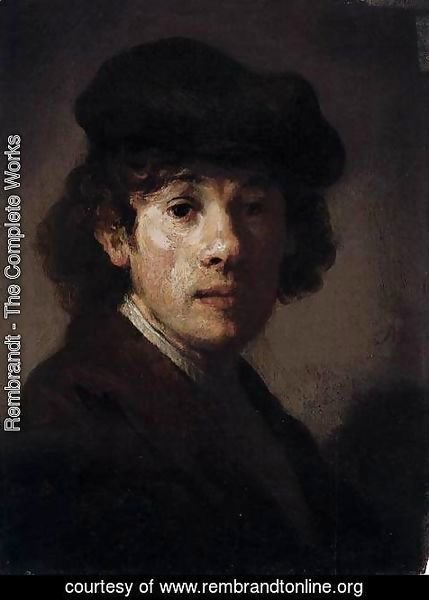 Rembrandt - Rembrandt as a Young Man