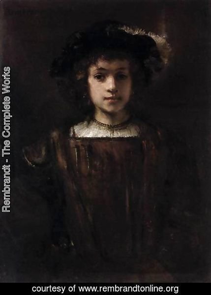 Rembrandt - Rembrandt's Son, Titus
