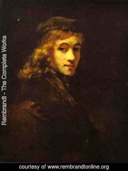 Rembrandt - Portrait of Titus, the Artist's Son
