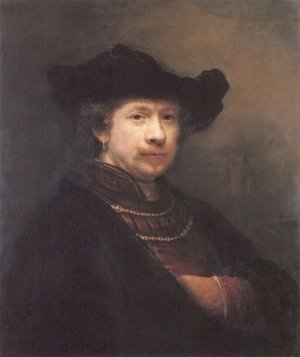 Rembrandt - Self-portrait 25