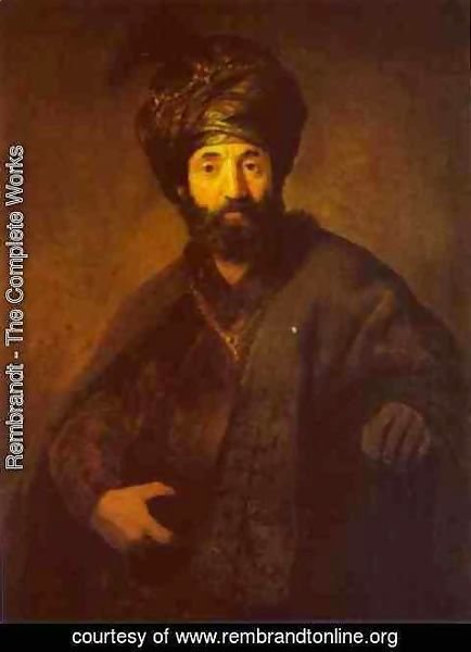 Rembrandt - A Turk